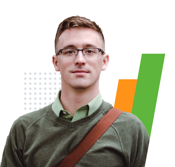 Profile Picture of Adrián Moreno (@zetxek), working side by side with a colleague: sitting on a desk, while looking at a screen